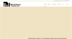 Desktop Screenshot of bioverseas.com
